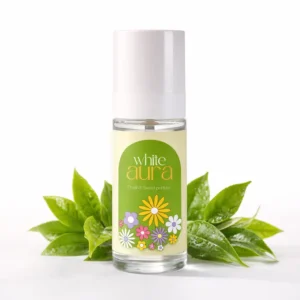 Carviaa White Aura Premium Car Perfume | 400+ Long Lasting Air Freshener Scent (60ml)