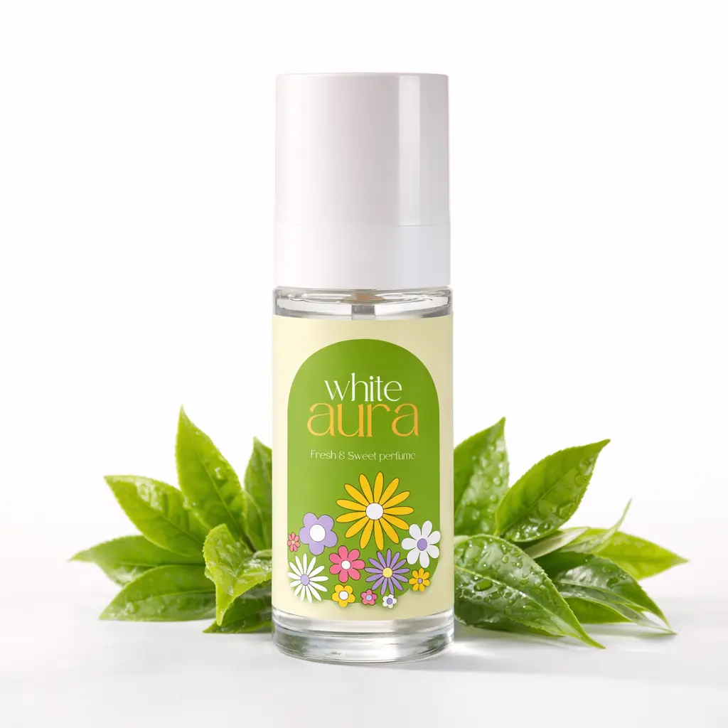 Carviaa White Aura Premium Car Perfume | 400+ Long Lasting Air Freshener Scent (60ml)